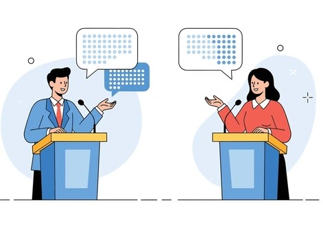 People cheering with drinks at The Cambridge Union